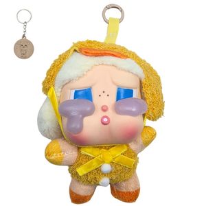 آویز عروسکی ناب سل مدل کرای بیبی ارتفاع 15 سانتی متر crybaby naab002 به همراه جاسوییچی