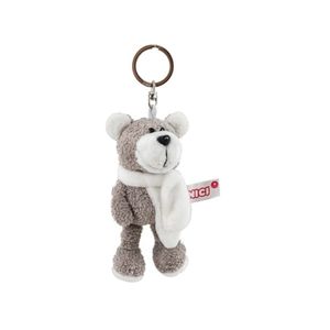 آویز عروسکی نیکی طرح خرس مدل teddy bear scarf