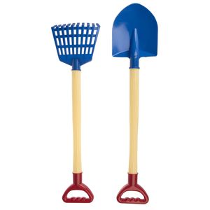 ابزار شن بازی زرین تویز مدل shovels and rakes e1