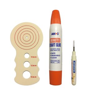 ابزار ملیله کاغذی اوریران کد qul03 مجموعه 3 عددی