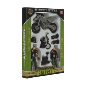 اسباب بازی جنگی طرح سرباز مدل sturdy style مجموعه 7 عددی