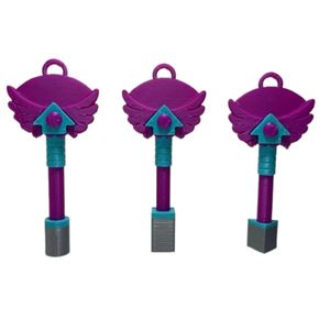 اسباب بازی زینتی مدل squid game key بسته سه عددی