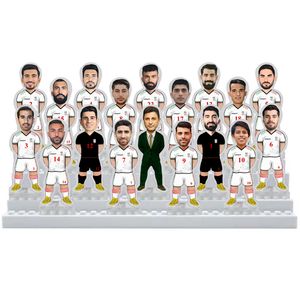 اسباب بازی زینتی مدل سکوی قهرمانی تیم ملی ایران در جام جهانی 2026