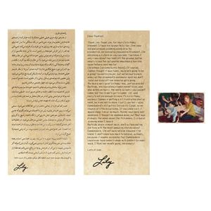 اسباب بازی زینتی مدل هری پاتر طرح نامه لیلی پاتر به سیریوس بلک مجموعه 3 عددی