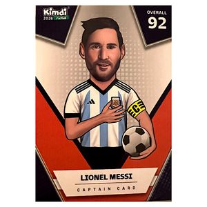 اسباب بازی زینتی کیمدی مدل مسی 2026 captain همراه گیفت کارت