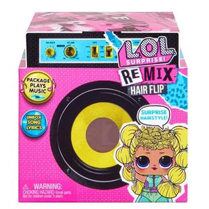 اسباب بازی شانسی ال او ال سوپرایز مدل hair flip dolls remix