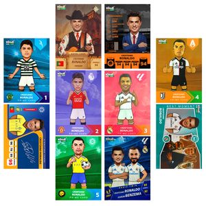 اسباب بازی شانسی کیمدی مدل جام جهانی رونالدو کد 02 مجموعه 10 عددی