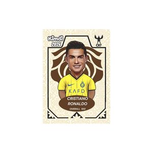 اسباب بازی شانسی کیمدی مدل رونالدو گلدن سی آر سون 2026 کد cr7