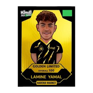 اسباب بازی شانسی کیمدی مدل گلدن لیمیتد یامال 2025 کد f6