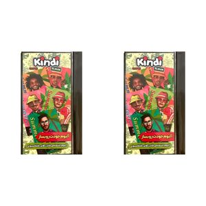 اسباب بازی شانسی کیندی مدل آلبوم کارت فوتبال بسته 2 عددی