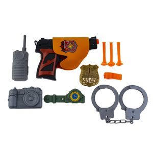 اسباب بازی مدل ست تجهیزات پلیس کد police 081 مجموعه 10عددی