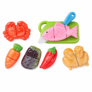اسباب بازی مدل فانی فود مدل میوه برشی طرح ماهی و مرغ کد no.228e10