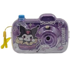 اسباب بازی ناب سل مدل دوربین پروژکتوری کرومی چراغدار به همراه 15 طرح کارتونی کد kuromi projector camera naab001