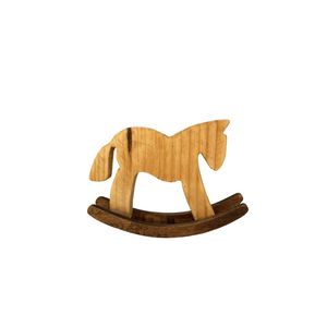 اسباب بازی چوبی مدل اسب راکر کد a2