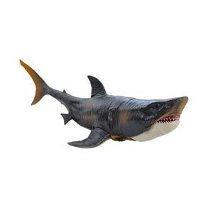 اکشن فیگور مدل دایناسور کوسه مگالودون فک متحرک طرح megalodon sharks