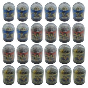 اکشن فیگور مدل کپسولی کد sm257 طرح مشاغل مجموعه 24 عددی
