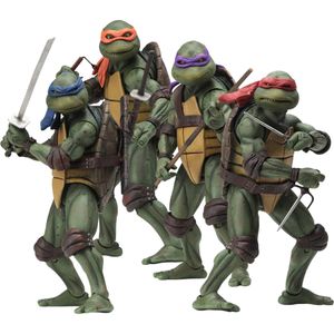 اکشن فیگور نکا مدل لاکپشت های نینجا طرح turtle ninja مجموعه 4 عددی