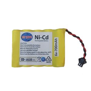 باتری ماشین کنترلی آرسی تویز کد rct 6v 700 sm به همراه سوکت sm