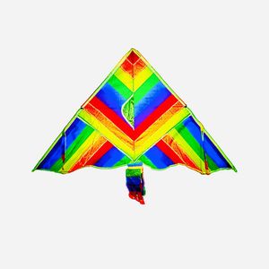 بادبادک طرح گوشواره دار مدل رنگین کمان