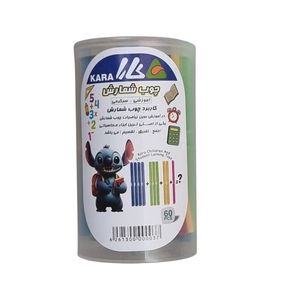 بازی آموزشی اعداد کارا مدل چوب خط ریاضی طرح خرگوش زبل بسته 60 عددی کد 2 5965
