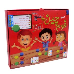 بازی فکری فوم چین بهتا مدل منچ و مارپله