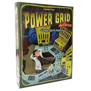 بازی فکری مدل power grid deluxe مناسب سن بالای 14 سال