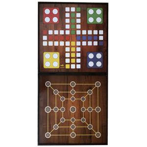 بازی فکری مدل منچ و شطرنج کد 6in1