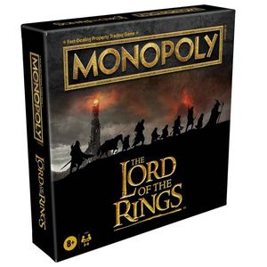 بازی فکری مدل مونوپولی monopoly طرح ارباب حلقه ها