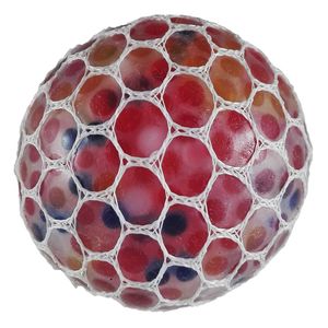 توپ بازی ضد استرس مدل gel bullets white mesh