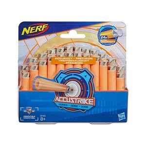 تیر تفنگ نرف مدل accustrike کد c0163 مجموعه 24 عددی
