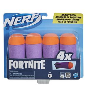 تیر فومی تفنگ نرف مدل rocket refill fortnite بسته 4 عددی