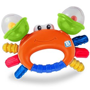 جغجغه بلو باکس مدل rattle and teether sand crab