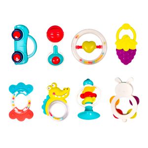 جغجغه بی بی این مدل handbell baby کد 70 608 مجموعه 8 عددی