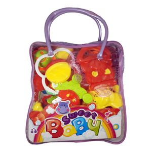 جغجغه سوییت بیبی مدل 10r مجموعه 10 عددی