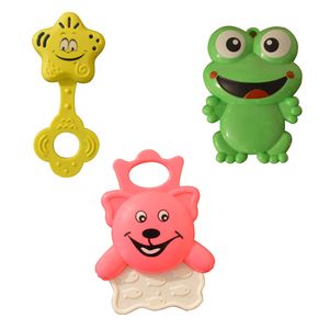 جغجغه مدل baby teethers بسته 3 عددی
