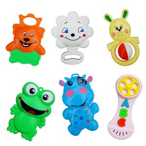 جغجغه مدل baby teethers مجموعه 6 عددی