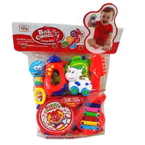 جغجغه مدل funny little مجموعه 8 عددی