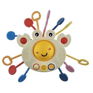 جغجغه مدل خرچنگ baby crab pull string کد fxb 5
