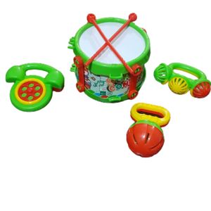 جغجغه مدل طبل کد ck135 بسته 4 عددی