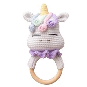 جغجغه مدل یونیکورن طرح تک شاخ کد 01