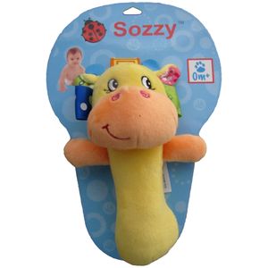 جغجغه کودک سوزی طرح گاو