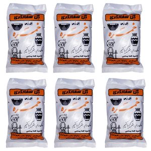 خاک رس سفالگری مدل ms7 بسته 6 عددی