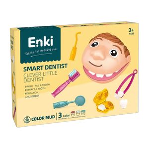 خمیر بازی مدل ست دندان پزشکی طرح smart dentist کد ek6024