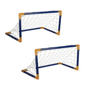 دروازه بازی فوتبال مدل soccer goal set بسته 2 عددی