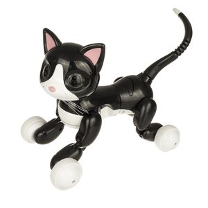 ربات گربه هوشمند اسپین مستر مدل zoommer kitty