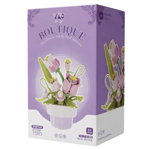 ساختنی 172 تکه وای کی او مدل گل لاله کد 2388