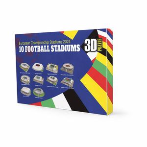 ساختنی 218 تکه مدل 3d استادیوم 10 football