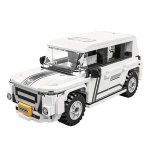 ساختنی 333 تکه ناب سل مدل لندروور کلاسیک اسپرت  کد landrover building blocks sport car 333 pcs t1086
