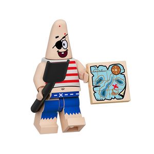 ساختنی برانت طرح پاتریک و نقشه گنج باب اسفنجی