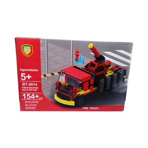 ساختنی طرح ماشین آتش نشانی مدل fire truck bt 3012
